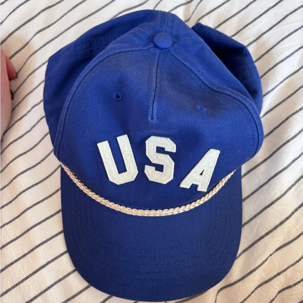 Blue USA Baseball Cap